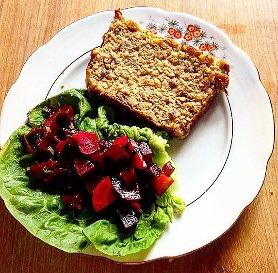 El paté vegetal de apio nabo, champiñones y jengibre